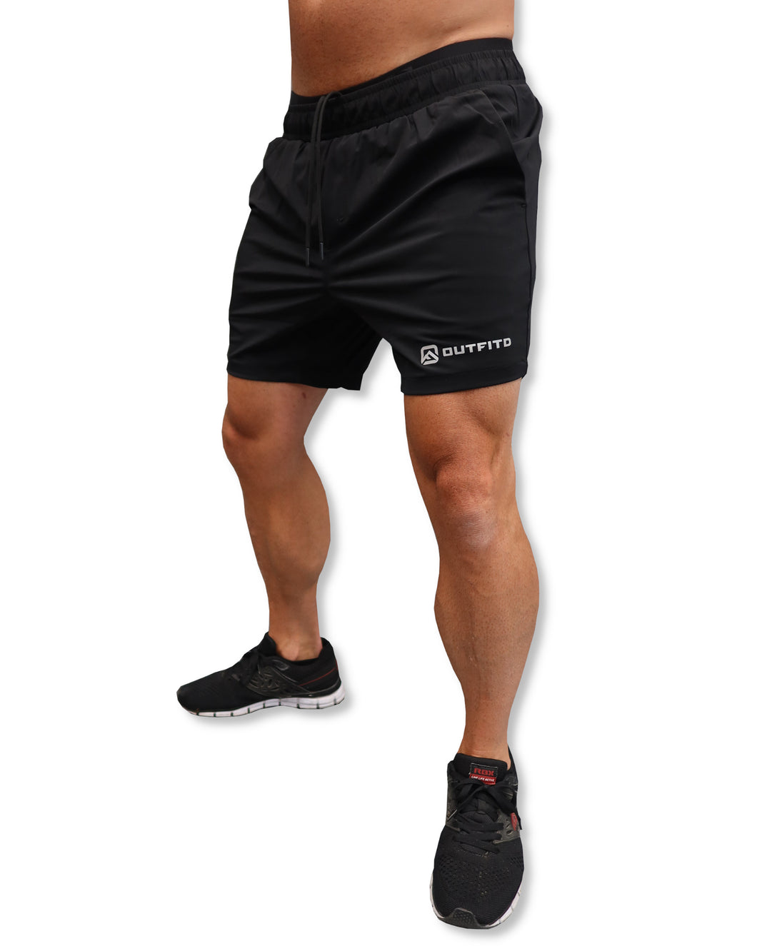 LAYERED SHORTS BLACK