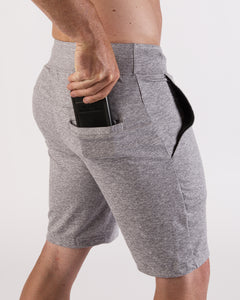 RAZOR SHORTS HEATHER GRAY