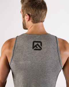 PEAK TANK HEATHER GRAY