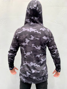 STRETCH CAMO HOODIE