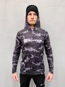 STRETCH CAMO HOODIE